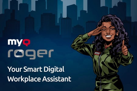 MyQ Roger: Your Smart Digital Workplace Assistant